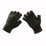 Γάντια Πλεκτά Χακί Κ/Δ με PVC