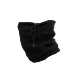 Κασκόλ Λαιμού Fleece Μαύρο - Με Ισοθερμική Επένδυση