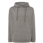 Φούτερ Μπλούζα με Κουκούλα και Τσέπες Γκρι