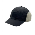 Hat With Fur and Ears Μαύρο