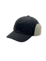 Hat With Fur and Ears Μαύρο