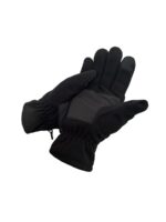 Γάντια Fleece Μαύρα - Image 2