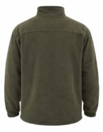 Fleece Shirt Half Zipper Χακί - Image 2