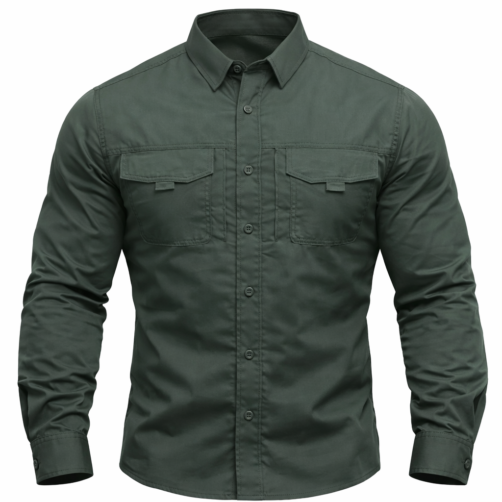 11 Tactical Shirt Πουκάμισο Χακί - Image 1